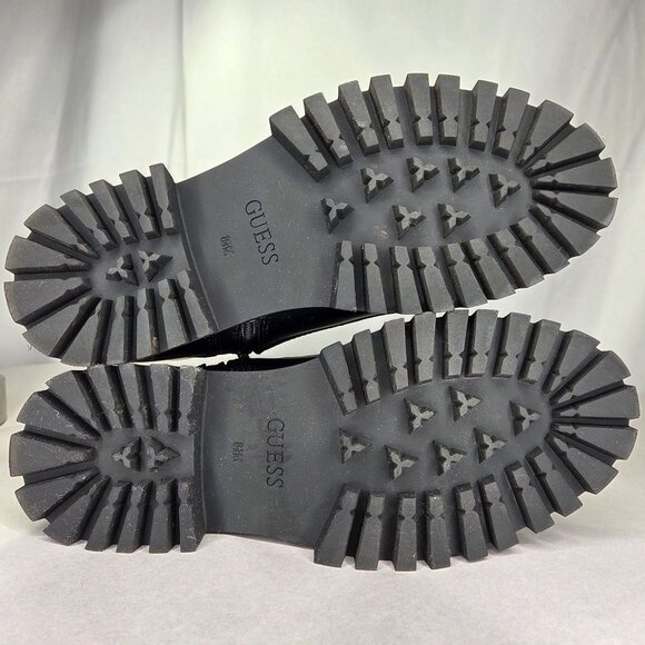 NWT GUESS Fionaa Charms Lace-Up Lug Sole Combat Boots - Picture 6 of 8
